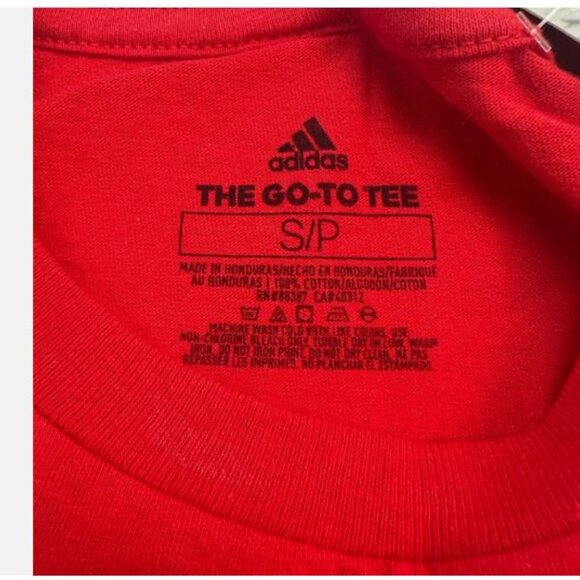 adidas Washington Capitals NHL Hockey T-Shirt Tee Men's Size S 100% Cotton New - Picture 4 of 7